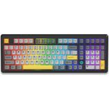 AK980 Sarı Siyah Daydream Switch Full Rgb Aydınlatmalı Kablolu Mekanik Klavye – 101 Tuş, N-Key Rollover, 20 Rgb Modu, 1.6m USB Type-C Kablo, Abs Gövde