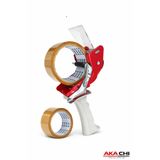 AKA CHI Koli Bant Dispenseri Profesyonel Metal Bant Makinesi Ergonomik Tutma Ayarlı Kesici