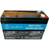 Aka Watt 12V 7AH Lityum Lifepo4 Alarm Sistemi Aküsü Tekil Ürün Uzun Ömürlü Güvenlik Çözümü