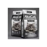 AKACAT Premium Karbonlu Topaklanan Kedi Kumu 2X10 Lt 20 LT