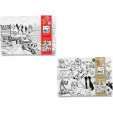 Akademi Çocuk 2 Li Set 1 (Köpekler , Yarış Arabaları)