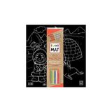 Akademi Çocuk Funny Mat Black Kutup - Tebeşirli - 1 Adet - --