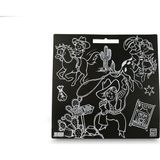 Akademi Çocuk Funny Mat Black (Tebeşirli) Vahşi Batı - Çok Renkli - 0,60 x 19 x 29 cm
