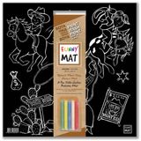 Akademi Çocuk Funny Mat Black (Tebeşirli) Vahşi Batı