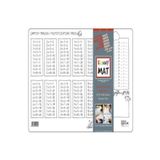 Akademi Çocuk - Funny Mat Funny Mat 48x33 cm Çarpım Tablosu Yaz Sil Boyama
