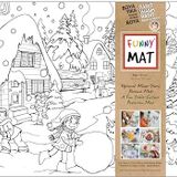 Akademi Çocuk Funny Mat - Kış (%95 Geri Dönüşümlü ) - Yeni