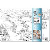 Akademi Çocuk Funny Mat Kış Tatili / Winter Holiday Ikili Set
