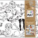 Akademi Çocuk Funny Mat - Köpekler 33,5x48cm
