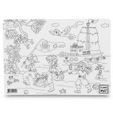Akademi Çocuk Funny Mat - Korsan 25X35Cm - Yeni