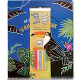 Akademi Çocuk Funny Mat Mini Set Vahşi Yaşam Tebeşirli Siyah 30x35 cm