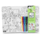 Akademi Çocuk Funny Mat Prenses & Oyun Bahçesi, 25X35Cm, 6'Lı Kalemli