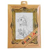 Akademi Çocuk Funny Mat -Washable Art - Balik