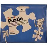 Akademi Çocuk Funny Mat Washable Puzzle - Korsan Adası