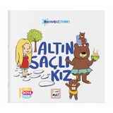 Akademi Çocuk Funny Mat Yıkanabilir Hikaye Kitabı - Altın Saçlı Kız