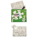 Akademi Çocuk - Funny Puzzle - Dinazor Çağı - 30X40Cm