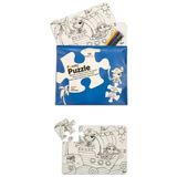 Akademi Çocuk - Funny Puzzle - Korsan Adası - 30X40Cm