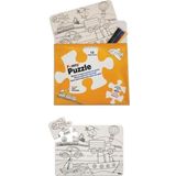 Akademi Çocuk - Funny Puzzle - Taşıtlar - 30X40Cm