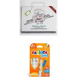 Akademi Çocuk Mini Set + Carioca Baby 6 lı Keçeli Kalem
