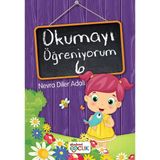 Akademi Çocuk Okumayı Öğreniyorum 6 - Nevra Diler Adalı Çocuk Öykü Kitabı 20 Sayfa Türkçe Normal Boy