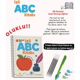 Akademik Zeka İzli Abc Kitabı ( 1 adet sihirli uçan kalem-aparatı ve 5 adet kalem içi) - yok