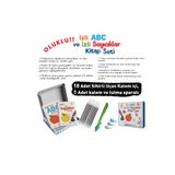 akademik zeka İzli Abc ve Sayıcıklar Kitabları Oluklu Seti (1AdetSihirliUçanKalem-TutmaAparatı, 5 Adet Kalem İçi)
