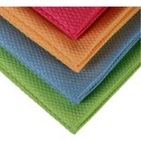 Akalın Mikrofiber Temizlik Bezi Baklava Desen Cam Bezi 3 Adet 40 x 40 cm - 40x40
