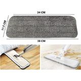 Akalın Sprey Mop Yedek Bezi Seti, Parex Uyumlu, 4'lü Paket - Ahşap - Seçenek 1