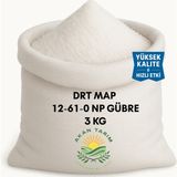 Akan Tarım Drt MAP 12-61-0 NP Damlama Gübresi | Çiçek - Meyve Tutturucu| 3 KG