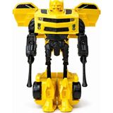 Akar Dönüştürülebilir Robot Oyuncak Aksiyon Figürü 3+ Yaş İçin Eğlenceli Spor Araba Tasarımı