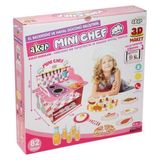 Akar Oyuncak Akar 3D Maket Puzzle Mini Şef Mutfak Oyuncak 82 Parça