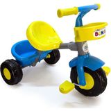 Akar Oyuncak Boni Bike 3 Tekerlekli Pedallı Demir Gövde Bisiklet Demonte Sarı