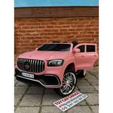 Akar Oyuncak Mercedes Akülü Araba 12 V Güçlü Voltaj 35 kg Taşıma Kapasitesi Pembe Renkli Tek Kişilik Araç