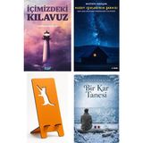 AKAR Yayınları Içimizdeki Kılavuz - Güngör Özyiğit + Kuzey Işıklarının Şarkısı + Telefon Tutucu + Bir Kar Tanesi