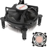 Akasa Intel® LGA1700 Için Akasa Bakır Çekirdekli Soğutucu, 125 W Tdp'ye Kadar Core™ I9 Işlemciler Için 90 mm Pwm Fan, Bakır Çekirdekli Soğutucu, Çift Bilyalı Rulmanlar, AK-CC6606BP01