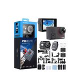 Akaso V50 Elite 4k/60fps 20mp Wi-fi Aksiyon Kamerası Ve Aksesuar Seti - Siyah