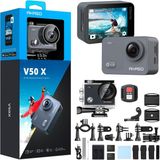 Akaso V50X 4K/30FPS 20MP Aksiyon Kamera Wi-Fi ve Su Geçirmez Kılıf ile Uzaktan Kumanda Seti
