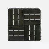 Akasya Ahşap Yer Döşemesi Antrasit 5 Adet 30*30*2 Cm (4'Li Paket)