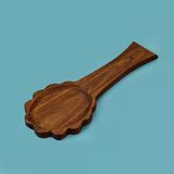 Akasya Kaşık Altlığı - Kahverengi - 32 Cm