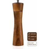 Akasya Komple Ahşap Tuz Karabiber Değirmeni Baharat Öğütücüsü 21 cm