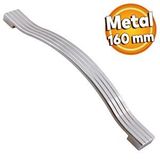 Akasya Metal Mobilya Mutfak Dolabi Cekmece Kapi Dolap Kapak Kulpu Kulbu Krom 160 Mm Kulp