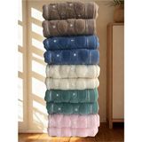 AKASYA Miosse Pure 10 Adet 30X50 cm Lüx %100 Pamuk El-Yüz-Misafir Havlusu - 30 x 50 cm - Çok Renkli