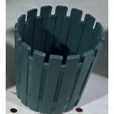 Akasya Saksı Kaktüs Pastel Renkli Mini 8,5cm