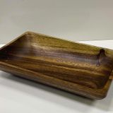 Akasya Sunumluk Dikdörtgen Kayık Çerezlik 25 Cm
