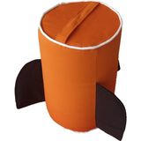 Akat Cosy Roket Turuncu Minder-Puf