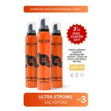 Akat Gardi Saç Köpüğü Ultra Strong Turuncu 200Ml.3Lü Özel Set