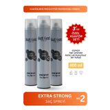 Akat Gardi Saç Spreyi Extra Strong Gri 400Ml.3'Lü Özel Set