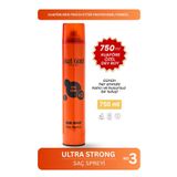 Akat Gardi Saç Spreyi Ultra Storng Turuncu 750ml Dev Boy