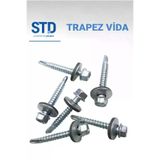 akatsuki çati 60Adet Çati Vidasi 5.5*25Trapez Vida 5,5X25