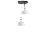 Akay İkili Tepsili Beyaz Sarkıt