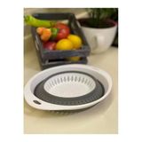 Akay Katlanır Oval Süzgeç Ak696 Plastik